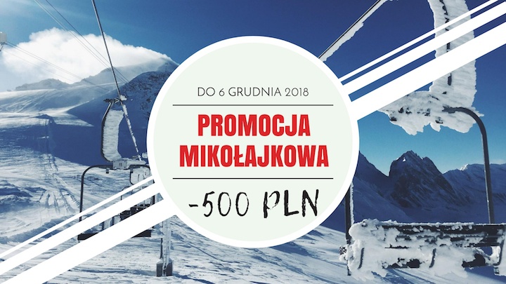 Promocja Mikołajkowa 500 zł taniej!